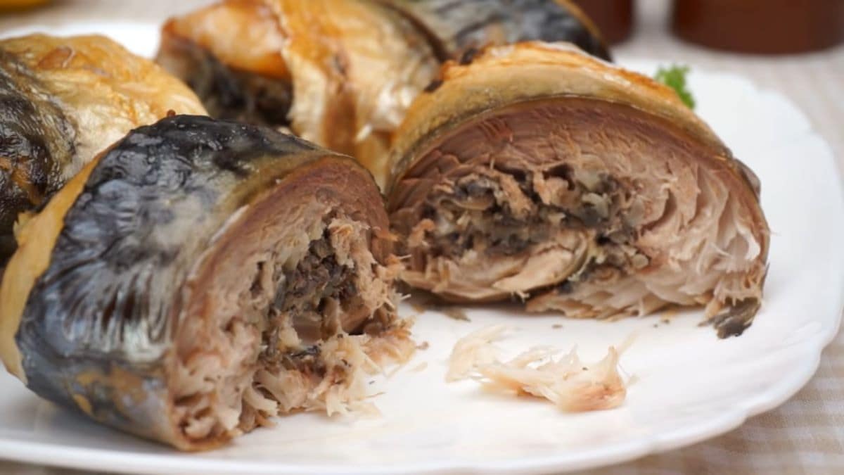 Recept za skušu punjenu pečurkama i sirom | Stvar ukusa