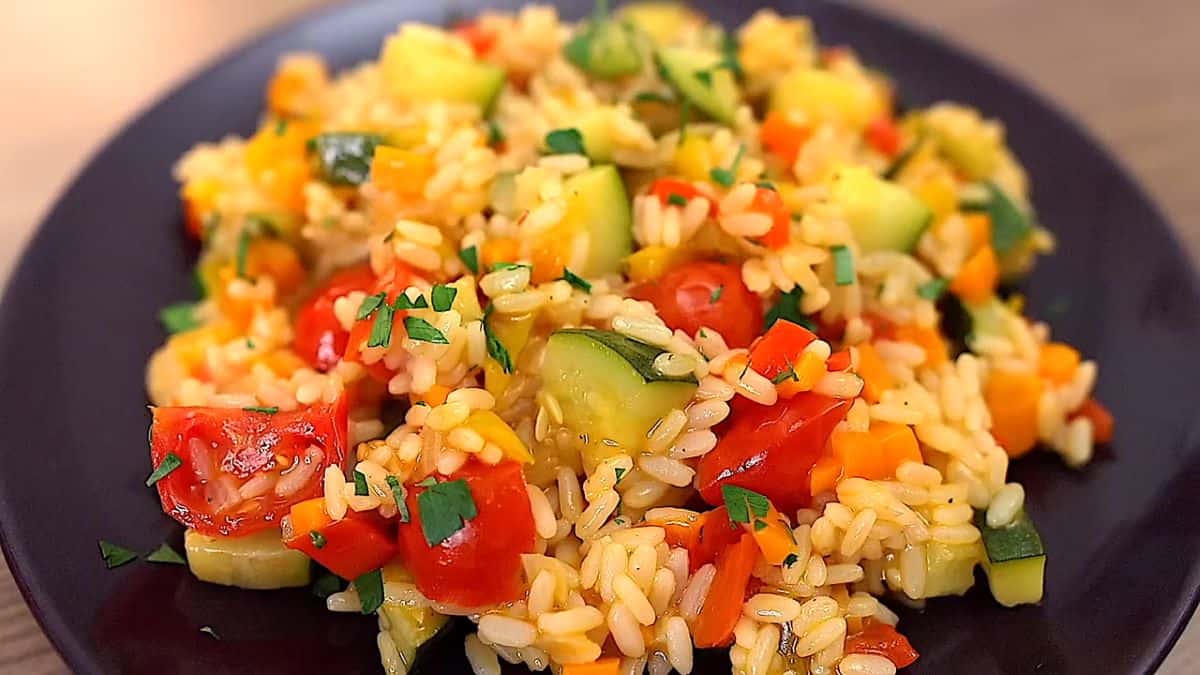 Jednostavan recept za rižoto sa povrćem | Stvar ukusa