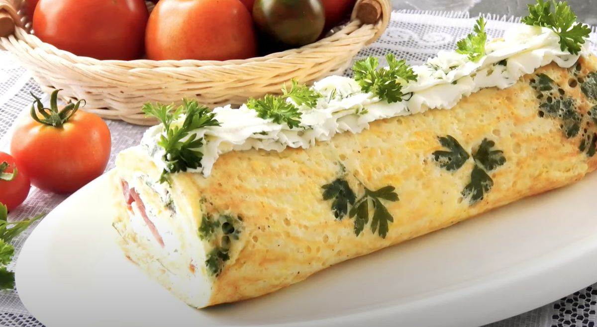 Recept za rolat sa krem sirom i paradajzom | Stvar ukusa