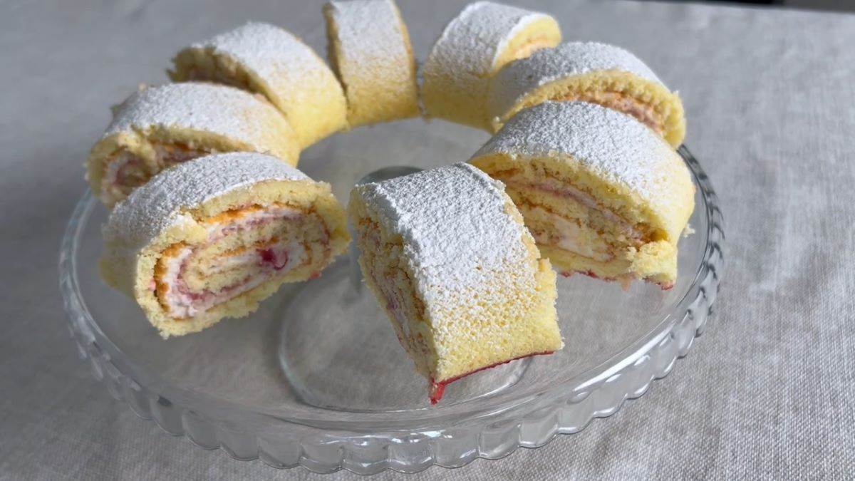 Recept za rolat sa džemom i šlagom | Stvar ukusa