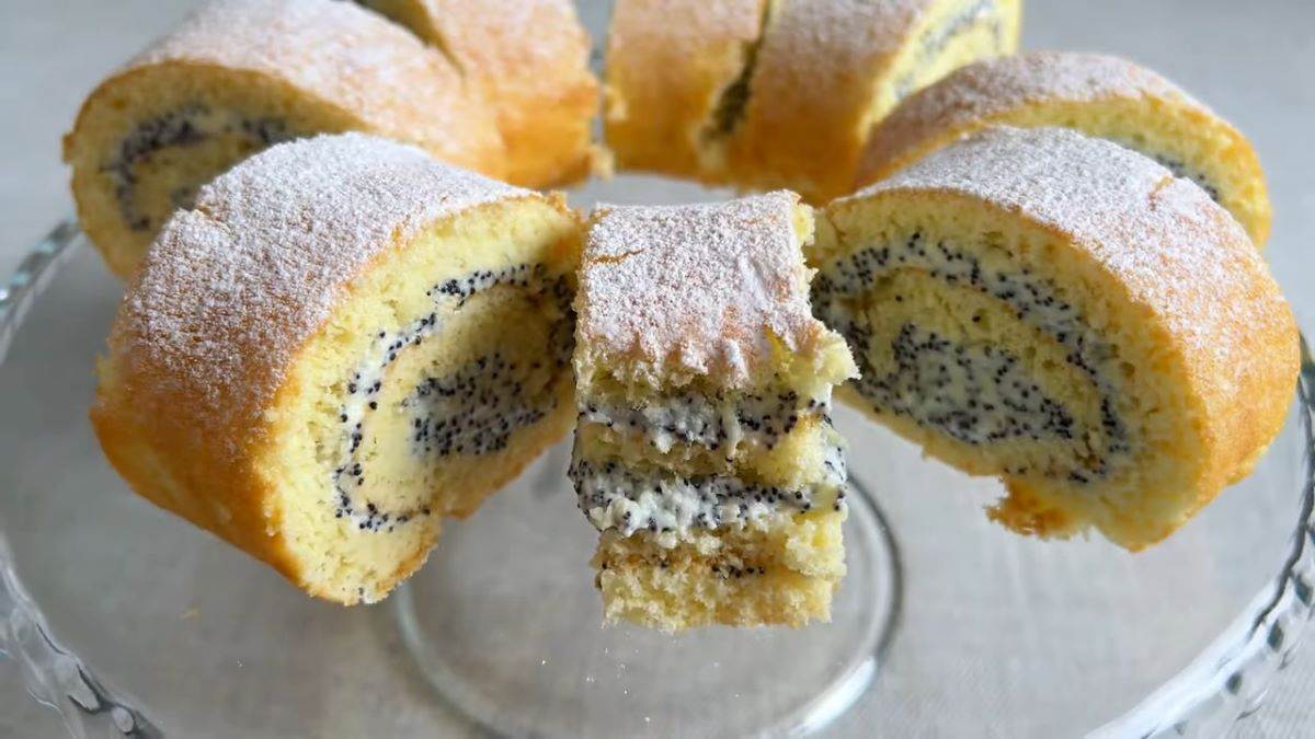 Recept za rolat sa makom i krem sirom | Stvar ukusa