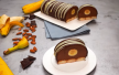 Čokoladni kolač sa bananama i piškotama iz flaše