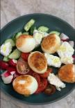 Salata sa barenim jajima i povrćem
