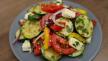 Letnja salata sa grilovanim tikvicama i feta sirom