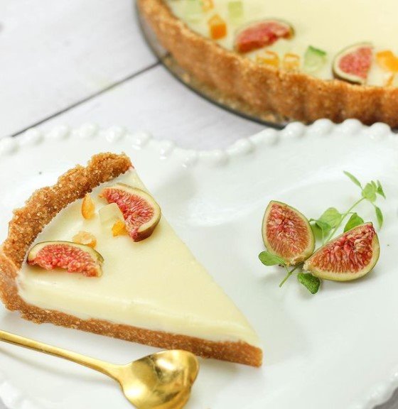Tart od bele čokolade i plazme