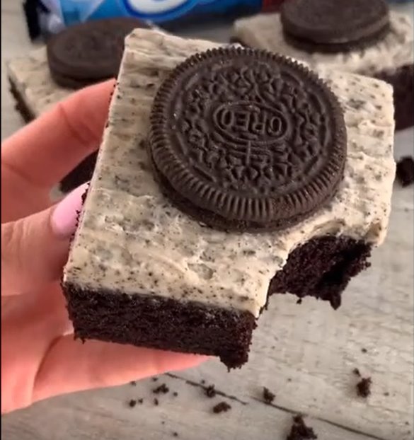 Sočne oreo kocke