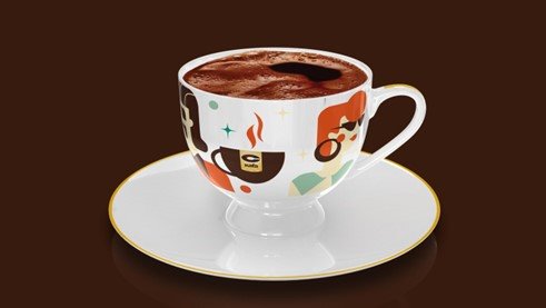 C kafa - retro soljica