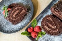 Recept za beze rolat sa jagodama