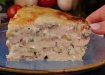 Piletina sa pečurkama i tikvicama