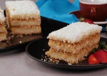 Torta sa kokosom i vanila filom