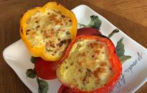 Paprike punjene sirom i jajima