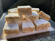 Kolač sa kokosom i plazmom bez pečenja