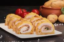 Rolat od piletine i krompira brza priprema