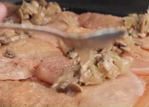 Francuska piletina, punjenje mesa