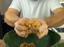 Kikiriki kuglice sa čokoladom