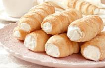 Domaće šam rolne od lisnatog testa