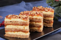 Sitni kolači sa korama od oraha i karamel filom