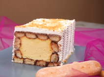 Kolač sa čokoladnim piškotama i kremastim filom