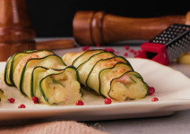 Lažne sarmice od tikvica punjene pire krompirom