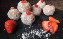 Rafaelo kuglice sa jagodama bez pečenja