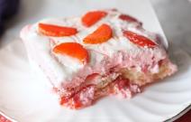 Plazma sladoeld torta sa jagodama