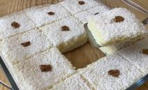 Mlečni griz kolač sa kokosom