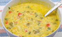 Bela čorba sa povrćem