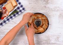 Kako se ređa tost hleb u kalup