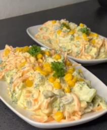 Posna salata sa povrćem