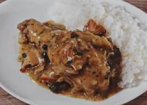 Bataci u sosu od senfa i slanine