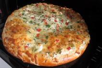 Pogača sa sirom i povrćem