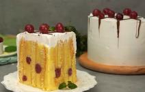 Voćni kolač sa višnjama