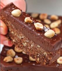 Kolač sa pahuljicama i čokoladom