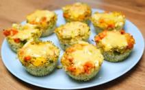 Mafini od brokolija i karfiola