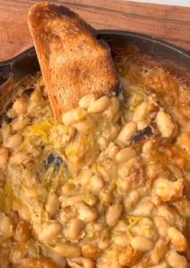 Posni prebranac sa belim vinom