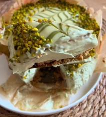 Čizkejk sa pistaćima i nutelom