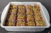 Čokoladna baklava sa domaćim korama