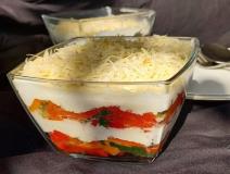 Salata sa pečenim paprikama