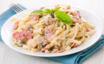 špagete sa pečurkama i kobasicom