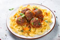 goveđe ćufte sa taljatelama