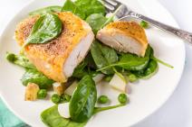 prolećna piletina sa parmezanom