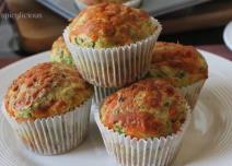 Mafini sa spanaćem i sirom