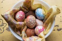 svilena jaja za Uskrs