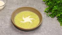 Krem čorba od krompira, tikvica i feta sira