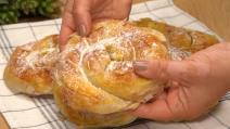 Savijača sa jabukama od razvučenih kora
