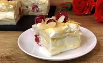 Puslica torta sa malinama