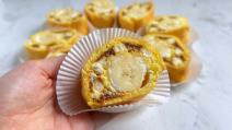 Banana rolat sa karamel kremom