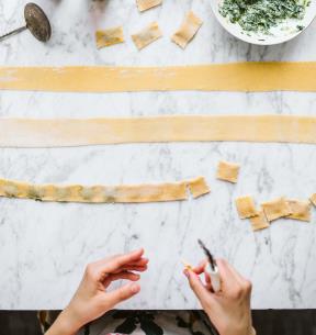Čudesna legenda o agnolotti testenini