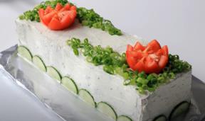 Posna slana torta za slavu