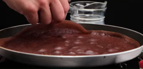 Tiramisu palačinke pečenje